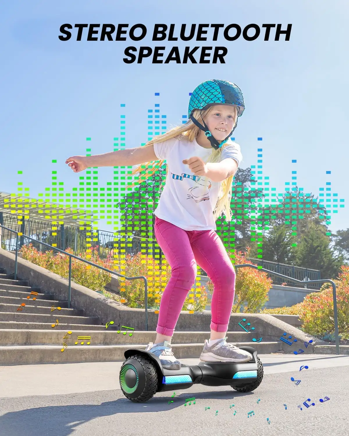 Gyroor Hoverboard New G13 All Terrain Hoverboard with LED Lights & 500W Motor - 71npebh9cbl._ac_sl1500_